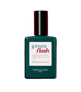 Manucurist - Vernis semi-permanent Green Flash Pomegranate - Rouge