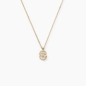 Collier Nid D'amour Or Jaune Diamant