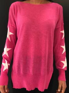 Pull - Avec étoiles sur les manches.