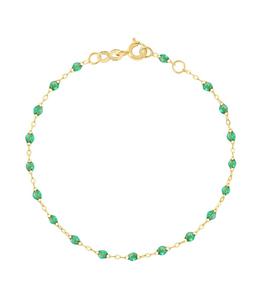 Gigi Clozeau - Femme - Bracelet Or Jaune et Perles de résine - Vert