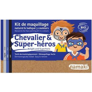 Mini coffret Maquillage Namaki 3 couleurs Chevalier & Super-héros -