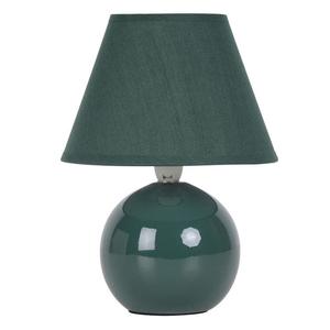 MINI LOU-Lampe à poser Céramique/Coton L19cm Vert