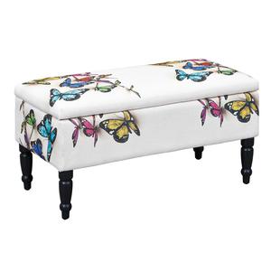 Nidaros - banc de rangement "butterflies"