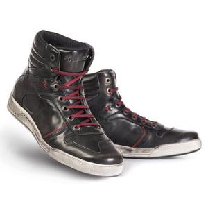 Stylmartin Iron Chaussures de moto, noir-rouge, taille 42