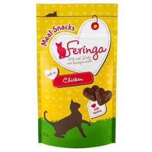 3x35g Feringa Friandises à la viande, poulet - Friandises pour chat