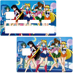 Sticker pour carte bancaire, Tribute to Bishojo Senshi, Sailor Moon, édition limitée 100 ex.