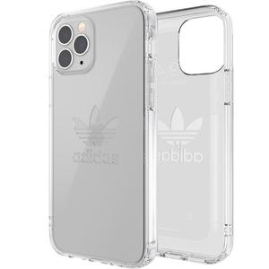 Adidas - Coque Renforcée Trefoil - Couleur : Transparent - Modèle : iPhone 12 Pro