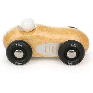 Jouet Petite Voiture Mini Old Sport Vilac Bois Naturel 10cm -