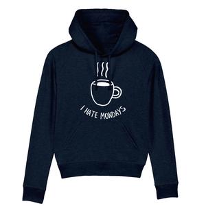 Sweat A Capuche I Hate Mondays - Navy - Taille S