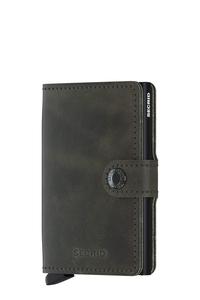 Secrid - Mini wallet Vintage Olive-Black - Vert