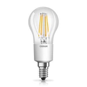 OSRAM-Ampoule LED filament sphérique E14 Ø4.5cm 2700K 5W = 40W 470 Lumens Dimmable