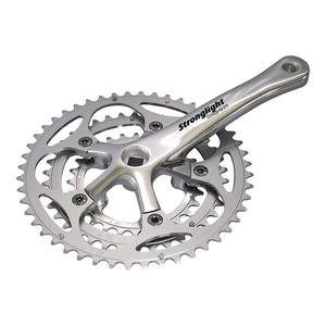 Pédalier Stronglight Impact Triple 48/38/28 170 mm Carré Argent