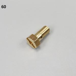 Gicleur 60 carburateur Gurtner D12G, GA14 Peugeot 103 SP, MVL, SPX... Gurtner (5012/60)