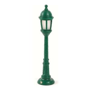 STREET LAMP-Lampe baladeuse LED d'extérieur rechargeable Résine H42cm Vert