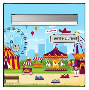 Sticker pour boîte aux lettres, Fête foraine