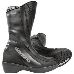 Daytona Lady Evoque GTX Gore-Tex bottes de moto pour dames imperméables, noir, taille 38 pour Femmes