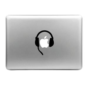 Sticker pour Macbook ou PC, CASQUE AUDIO