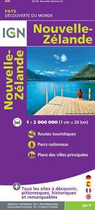 Carte Touristique 85124 - Nouvelle-Zélande - 1/303 000