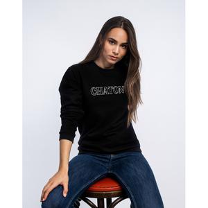 Sweat Femme - Chaton - Noir - Taille L
