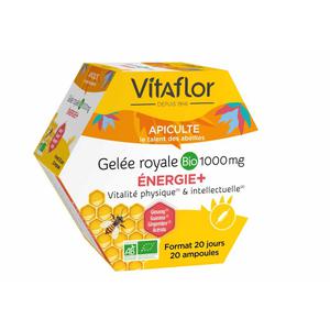 Gelée Royale Bio Energie+ - 20 Ampoules - Vitalité