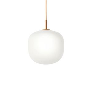 RIME-Suspension Verre Ø37cm Orange