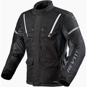 Revit Horizon 3 H2O Veste textile de moto, noir-blanc, taille S
