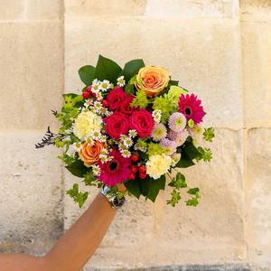 Coffret anniversaire fleuri