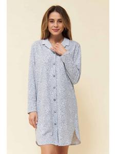 FERAUD - Chemise de nuit boutonnée COTON