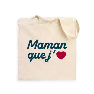Totebag Maman Que J'm - Naturel - Taille TU