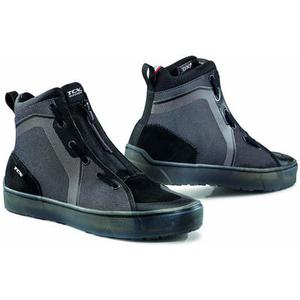 TCX Ikasu Chaussures de moto imperméables, noir-gris, taille 38