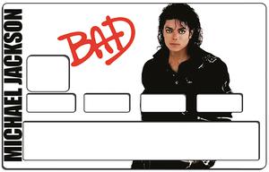 Sticker pour carte bancaire, Tribute to Michael Jackson