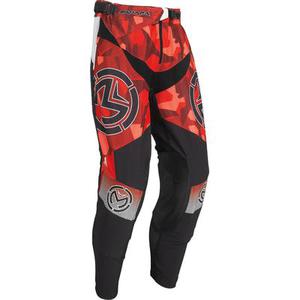 Moose Racing Sahara 2022 Pantalon de motocross, noir-rouge, taille 30