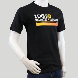 Tee-shirt Kenny Corpo noir et orange