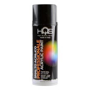Bombe de peinture HQS noir brillant