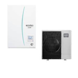 Pac Air / Eau - Bibloc - Mitsubishi Electric - Power Inverter Silence - Sans Ecs - R32 Mitsubishi Electric