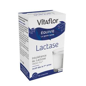 Lactase - 60 Comprimés - Transforme Le Lactose En Glucose Et Galactose