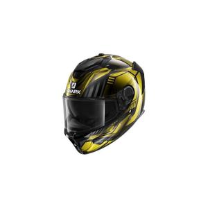 Casque intأ gral Shark Spartan GT Replikan noir/chrome or- S