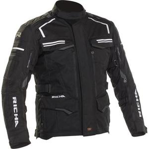 Richa Touareg 2 veste textile de moto imperméable, noir, taille 6XL