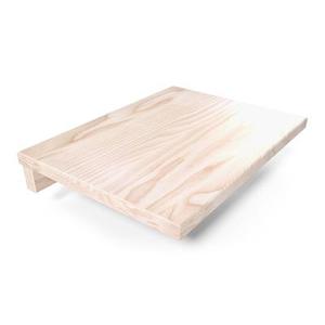 Table de chevet suspendue bois - Vernis Naturel