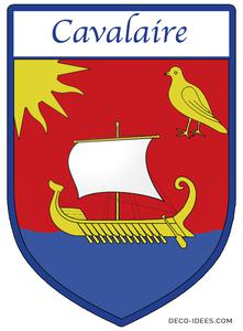 Sticker, Blason de CAVALAIRE