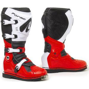 Forma Terrain Evolution TX Bottes de motocross, blanc-rouge, taille 45