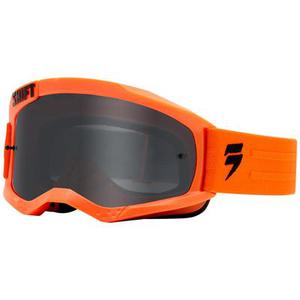 Shift WHIT3 Non Mirrored Masques de motocross, orange