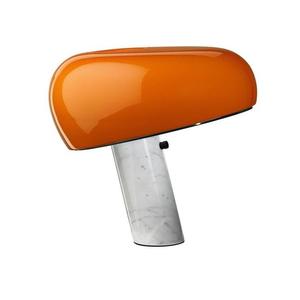 SNOOPY-Lampe à poser Marbre H37cm Orange