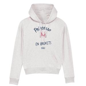 Sweat A Capuche Princesse En Baskets - Blanc Chine - Taille S
