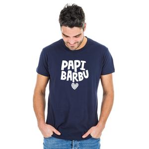 T-shirt Homme - Papi Barbu - Navy - Taille S