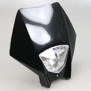 Plaque phare type KTM EXC (2005) noire