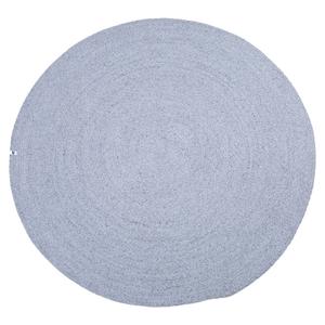 CORVIA - Tapis Ø160cm PET Recyclé Toucher Laine Gris Cendré