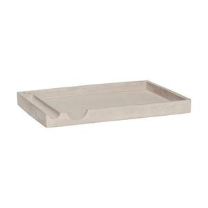 Organisateur de bureau en béton gris clair Hübsch