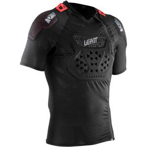 Leatt AirFlex Stealth T-shirt Protecteur, noir, taille S