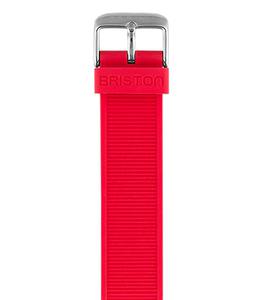 Briston - Bracelet de montre silicone Rouge - Rouge